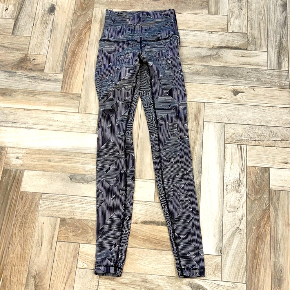 Lululemon Vintage High Wasted Yoga Tights